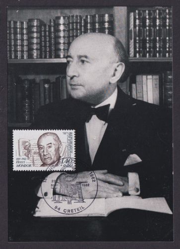 Briefmarken Frankreich 2337 Henri Mondor Chirug Medizin Maximumkarte MK