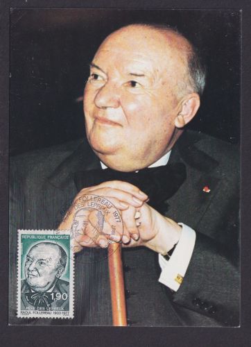 Briefmarken Frankreich 2587 Raoul Follereau Schriftsteller Lepra Medizin
