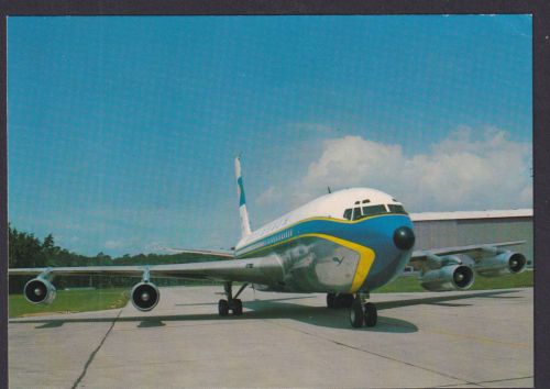 Flugpost Ansichtskarte Lufthansa Boing 720 B