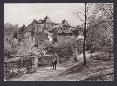 Ansichtskarte Augustusburg Sachsen Flöha n. Schwerin Lankow Mecklenburg