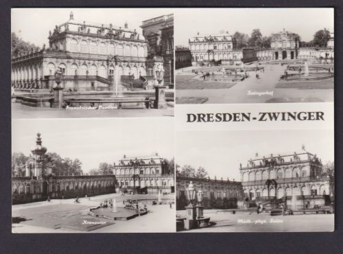 Ansichtskarte Dresden Sachsen Zwinger Französischer Pavillon Kronentor