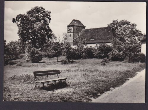 Ansichtskarte Biederitz Sachsen Anhalt Alte Kirche