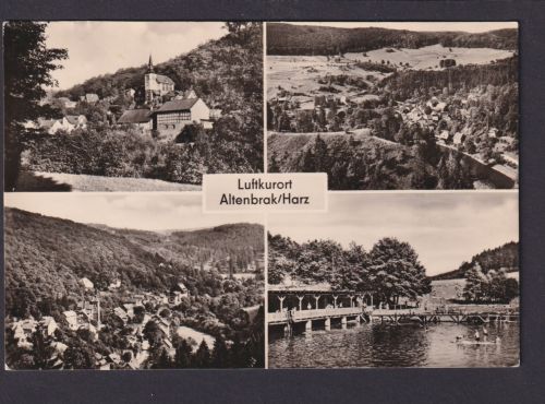 Ansichtskarte Altenbrak Sachsen Anhalt Harz Ansichten