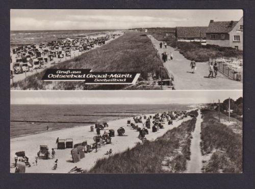 Ansichtskarte Graal Müritz Mecklenburg Vorpommern Seebad Ostsee Strand Meer n.