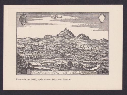 DDR Privatganzsache 2x5 Pfg Ulbricht Philatelie Wartburg Eisenach Briefmarken