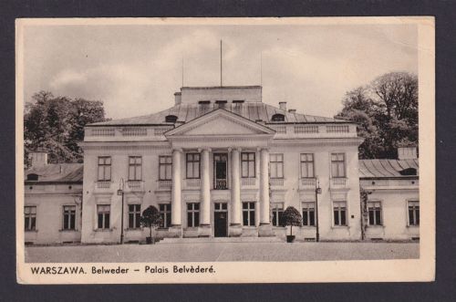Besetzung Polen Generalgouvernement Ansichtskarte Warzawa Warschau Callenberg