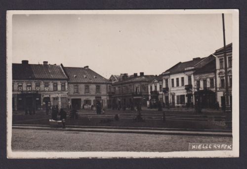 Besetzung Polen Generalgouvernement Feldpost Ansichtskarte Kielce Feldpost