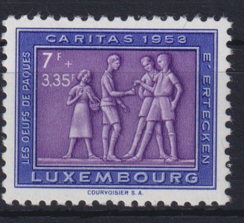 Luxemburg 522 Brauchtum postfrisch 1953