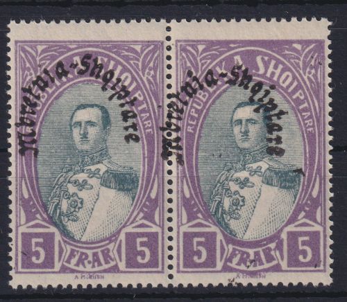 Albanien 198 im Paar Luxus postfrisch MNH 1928 Kat.-Wert 30,00 €