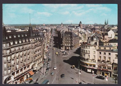 Luxemburg SST Europa Ansichtskarte Jena Thüringen AK Avenue de la Liberte