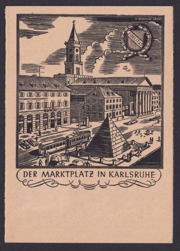 Karlsruhe Besetzung Bizone Dt. Stenografentag Dresden guter SST Stenografentag