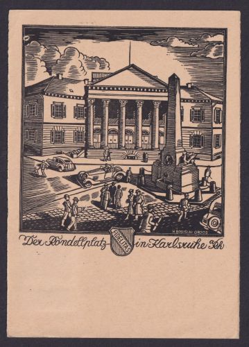 Karlsruhe Besetzung Bizone Dt. Stenografentag Dresden guter SST Stenografentag