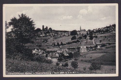 Obereifenberg Taunus Hessen Ansichtskarte Totalansicht Höhenluftkurort