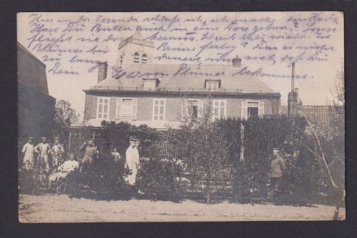 Ansichtskarte Frankreich Feldpost ab Feldlazarett 3 d. III. Infantrie Division