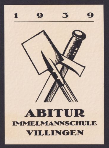 Villingen Baden Württemberg Ansichtskarte Abitur Abiturientia Studentika