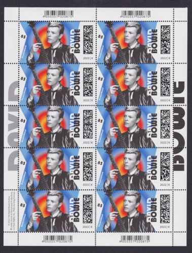 Musik David Bowie Bundesrepublik Bund Kleinbogen Luxus postfrisch 3661
