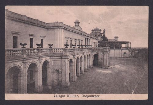 Chapulteper Ansichtskarte Mexico Militärschule Guadalajara