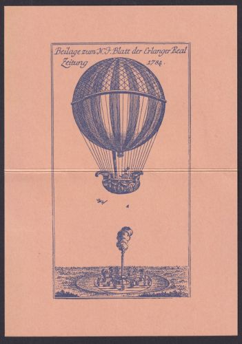 Berlin Luftpost Deutscher Kinderdorf Sonder Ballonflug Lorch Württemberg inter.