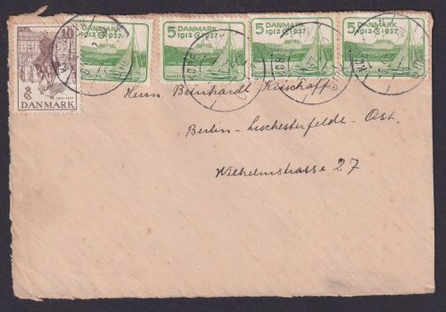Kopenhagen Brief Dänemark Berlin Lichterfelde