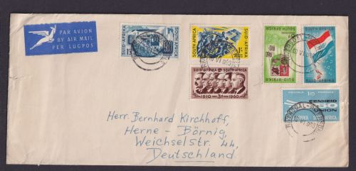 Luftpost Riversdale Süd Afrika inter. MIF nach Herne Börnig