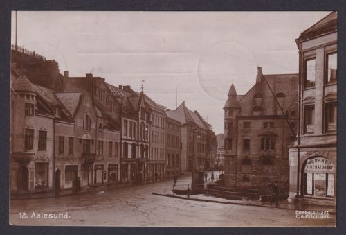 Ansichtskarte Alesund Norwegen nach Kassel