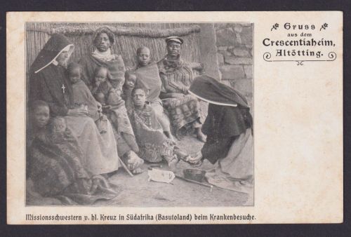 Ansichtskarte Altötting Bayern Missionsschwestern Südafrika Afrika Basutoland