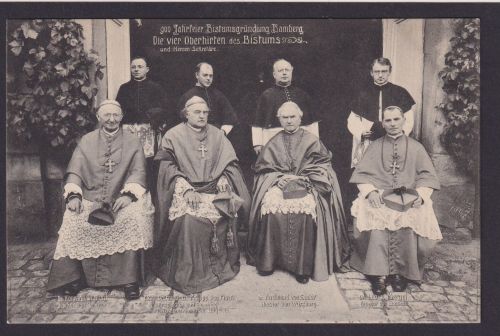 Ansichtskarte Bamberg Bayern Bistumsgründung 900 Jahrf. Kirche Religion Glaube