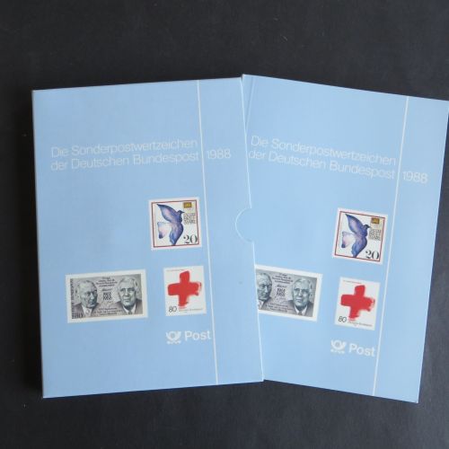 Bund Bundesrepublik Berlin Jahrbuch 1987 Luxus postfrisch MNH Kat .-Wert 75,00
