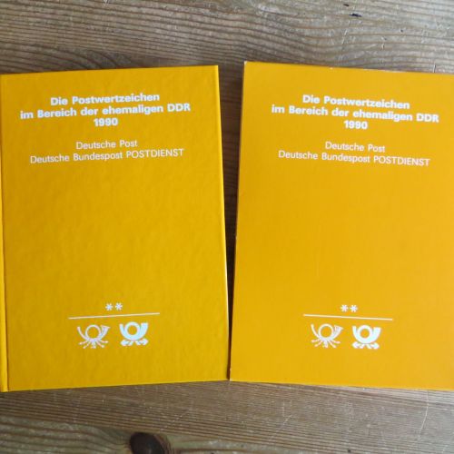 DDR Jahrbuch 1990 Jahreszusammenstellung Luxus postfrisch MNH Kat.-Wert 130,00