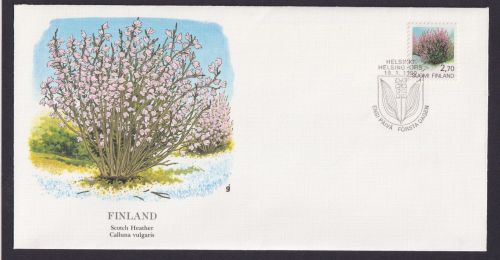 Finnland Europa Flora Pflanzen Blumen Heidekraur schöner Künstler Brief