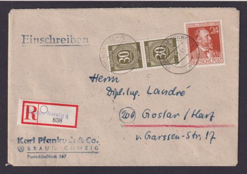 All. Besetzung R Brief Not R-Zettel Braunschweig Niedersachsen Stephan plus