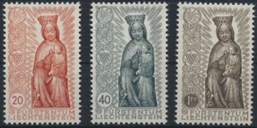 Liechtenstein 329-331 Marianisches Jahr tadellos postfrisch Kat.-wer 65,00
