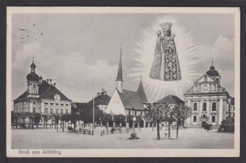 Ansichtskarte Altötting München 1933