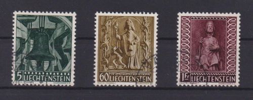 Liechtenstein Weihnachten 386-388 tadellos gestempelt KatWert 13,00