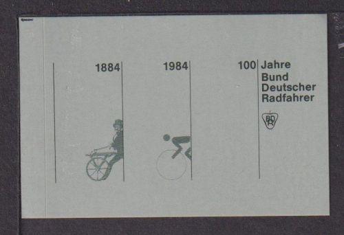 Radsport Fahrrad Aufkleber Sticker 100 Jahre Bund Deutscher Radfahrer Transport