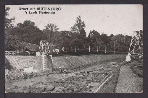 Asien Buitenzorg Brücke Weltevreden Niederlande Niederländisch Indien Jakarta