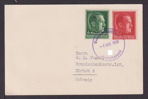 Besetzung Sudetenland Ostgebiete Tschechien Deutsches Reich 1938