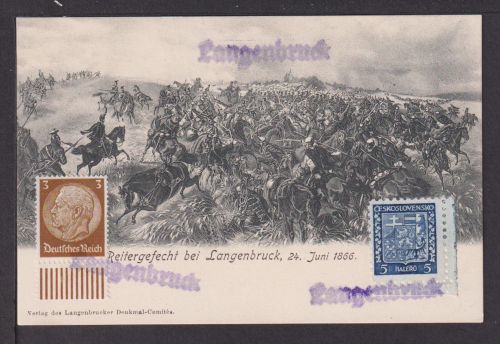 Besetzung Böhmen & Mähren Ansichtskarte Ostgebiete II. Weltkrieg