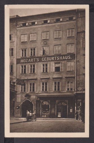 Musik Komponist Ansichtskarte Mozart Geburtshaus Salzburg Österreich