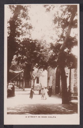 Ansichtskarte A Street in Wadi Halfa Sudan