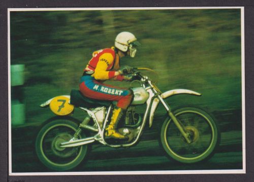 Ansichtskarte Motorrad Rennen Motocross H. Robert