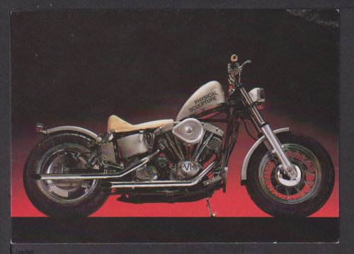 Ansichtskarte Motorrad FLATZ Dark Angel Physikal Sculpture No VI