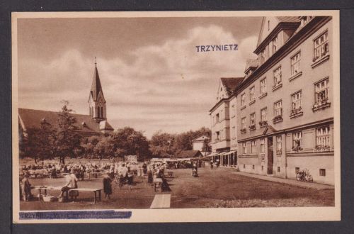 Ansichtskarte Trzynietz Mährisch Schlesien Tschechien
