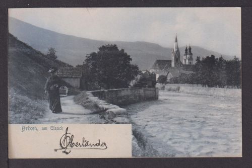 Ansichtskarte Brixen Südtirol Italien 1905 Bludenz Österreich