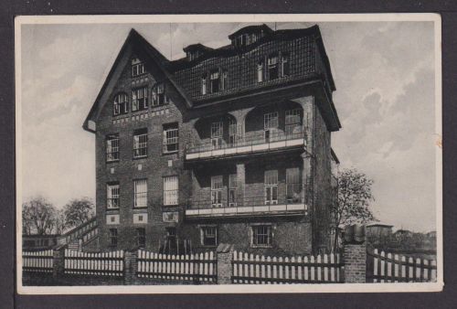 Ansichtskarte Föhr Eisenbahn Kinderheilanstalt Schleswig-Holstein 1935 Hamburg