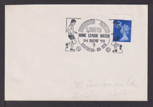 Großbritannien Sport Fußball toller SST Southend United Soutend on Sea 1972