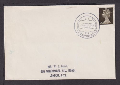Großbritannien Sport Fußball toller SST Swindon Wilts 1969