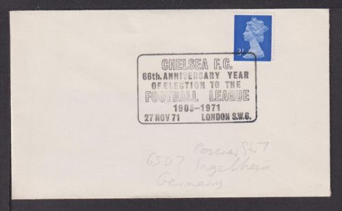 Großbritannien Sport Fußball toller SST Chelsea F.C. London 1971
