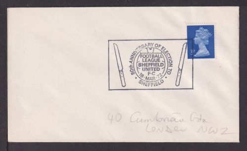 Großbritannien Sport Fußball toller SST Sheffield United 1972