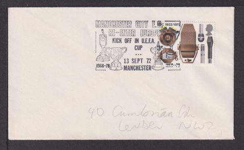 Großbritannien Sport Fußball toller SST Manchester City FC 1972
